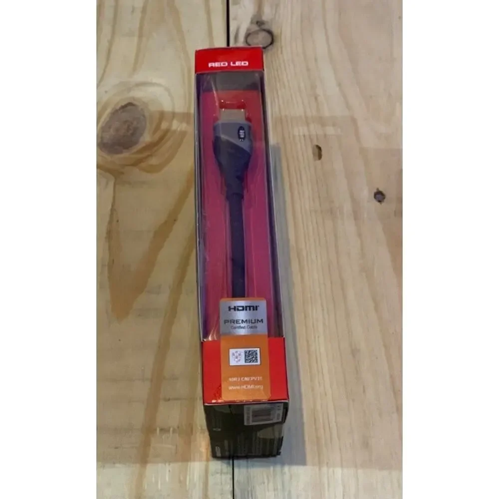 Monster High Speed 4K HDR HDMI Cable- Red
